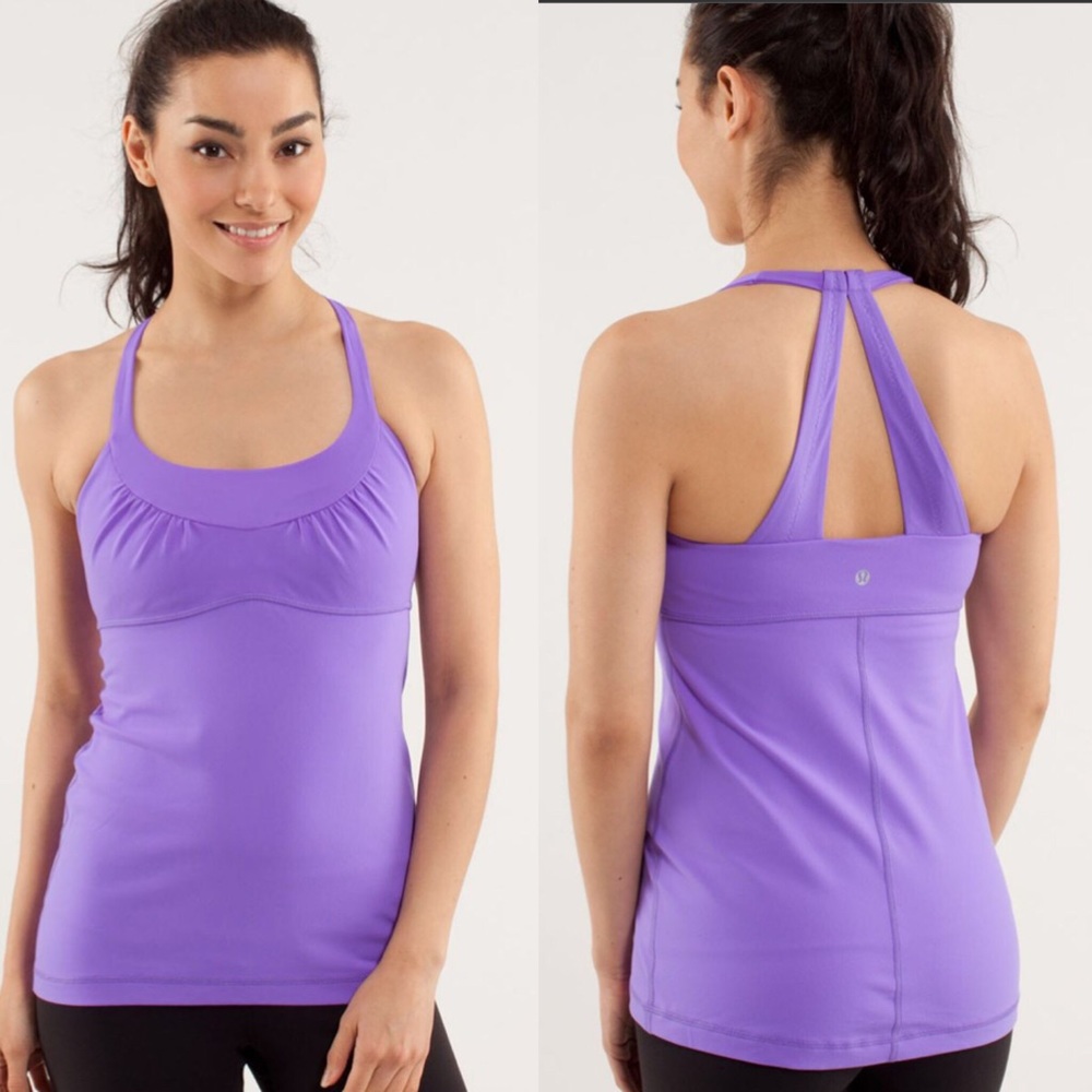 Lululemon Scoop Me Up Tank II In Power Purple